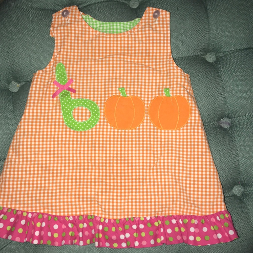 Reversible Halloween/Thanksgiving dress